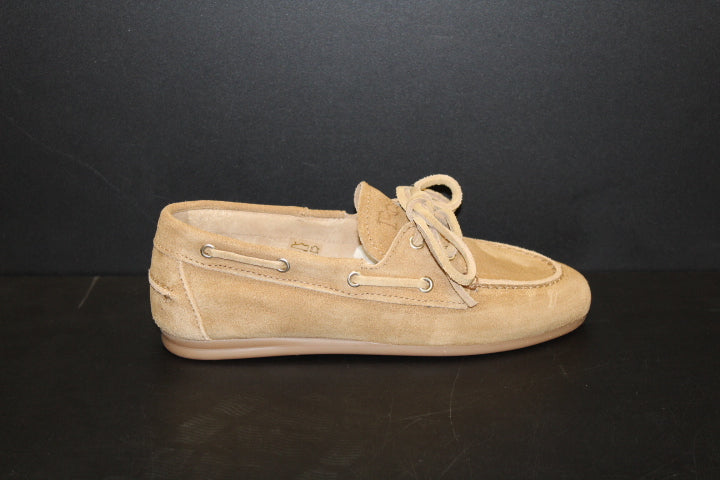 POSA BOAT LOAFER TAN SUEDE