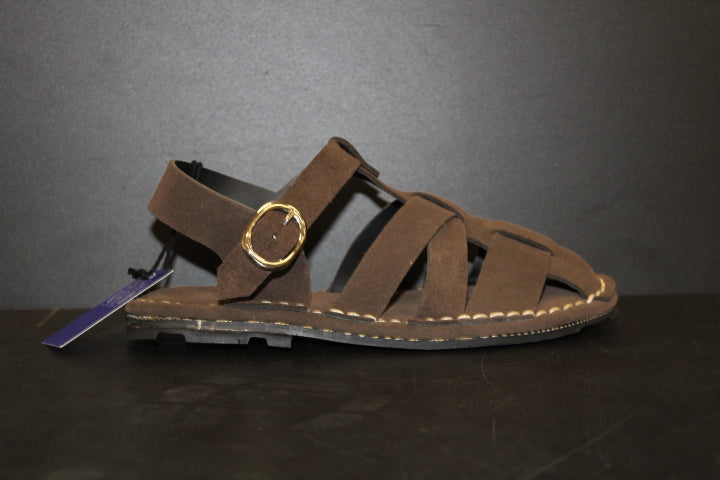 PORT MENORCA AQUA SANDAL DARK BROWN