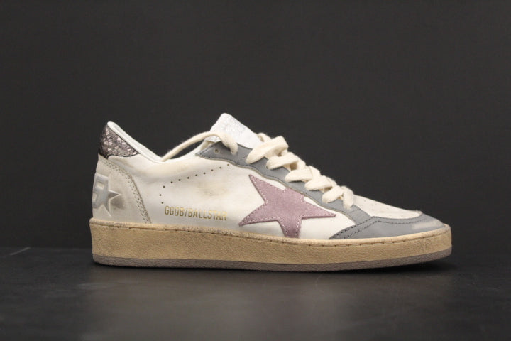 GOLDEN GOOSE BALLSTAR GREY BEIGE