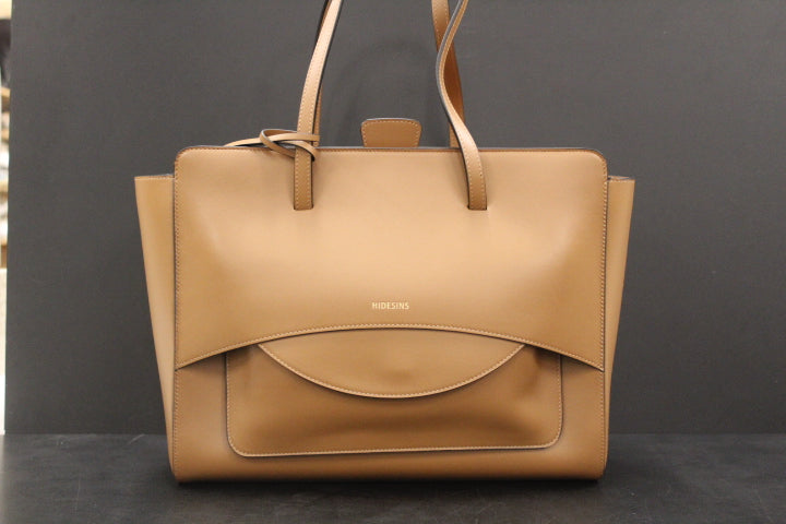 HIDESINS BAG FLAP LARGE CARAMEL