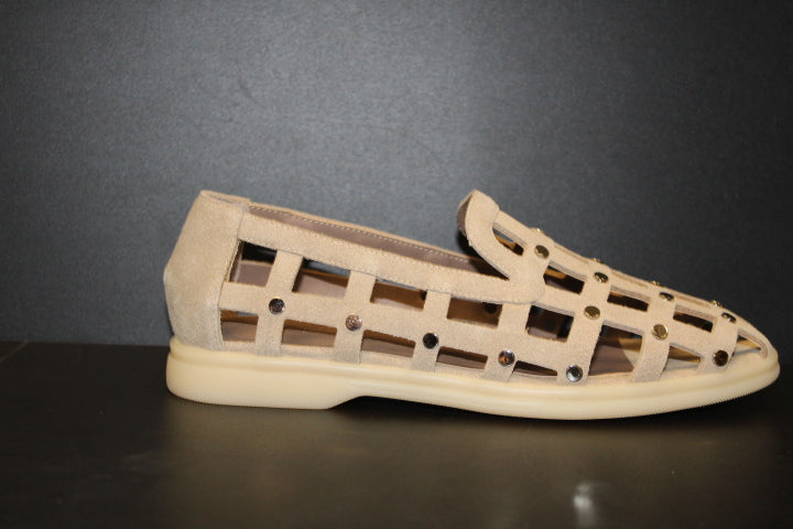 MAKRIS URBAN CAGE LOAFER BEIGE