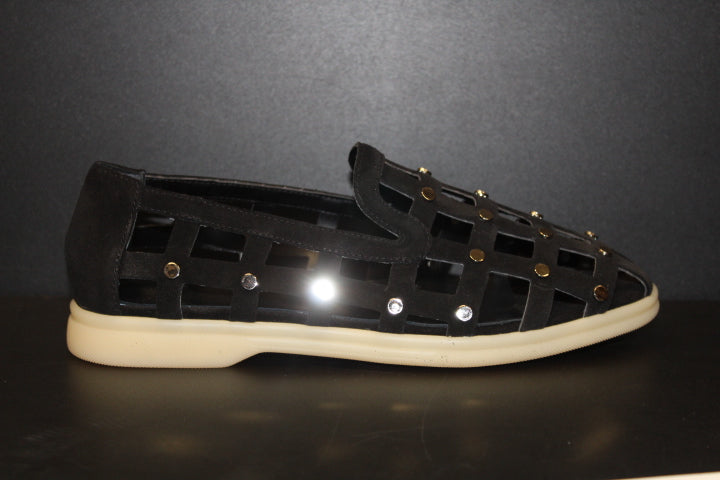 MAKRIS URBAN CAGE LOAFER BLACK