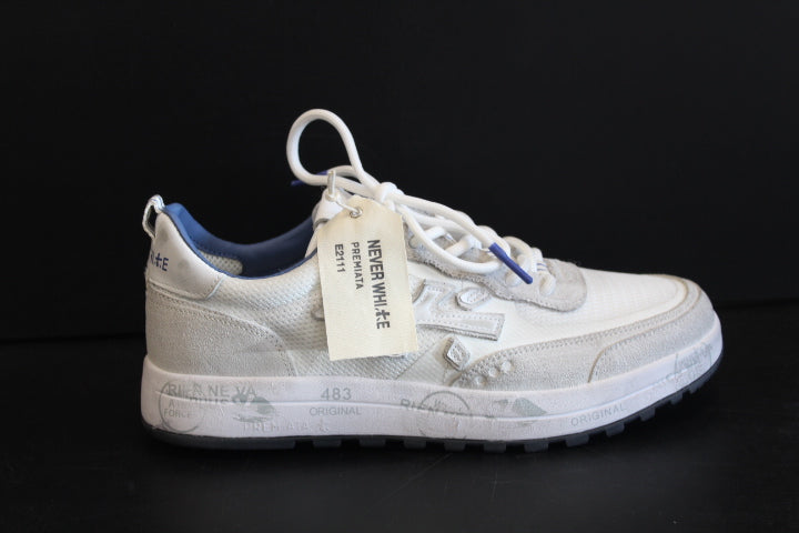 PREMIATA NOUS SNEAKER WHITE BLUE