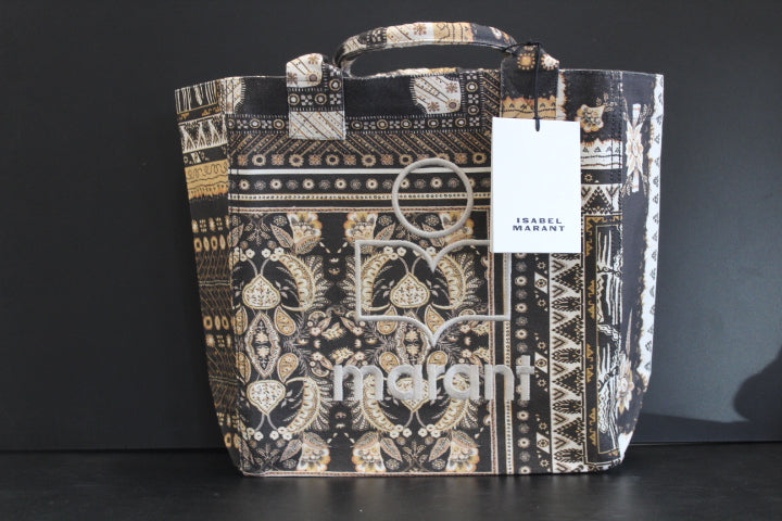 ISABEL MARANT YENKY SHOPPER SMALL BELACK