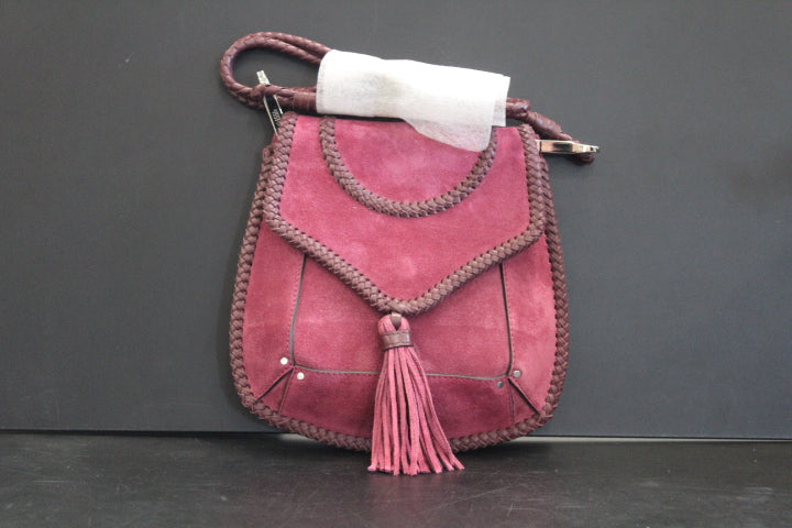 ISABEL MARANT ANAHI SHOULDER BAG RASPBERRY