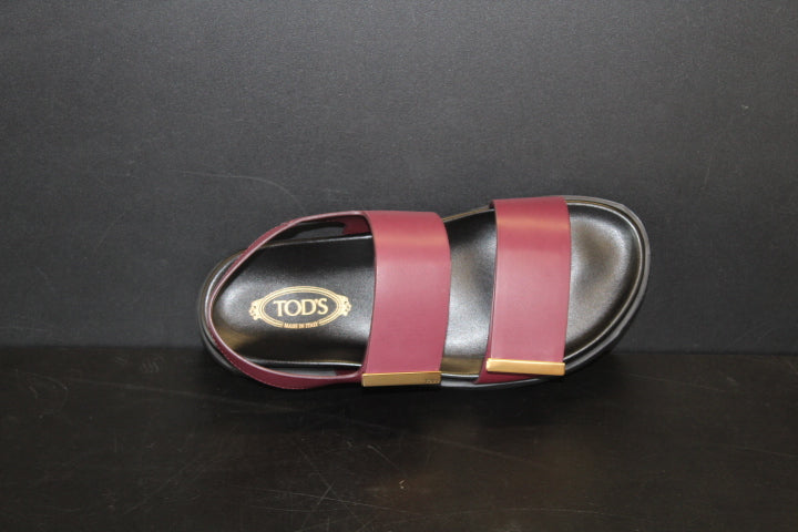 TOD'S SANDAL BORDEAUX