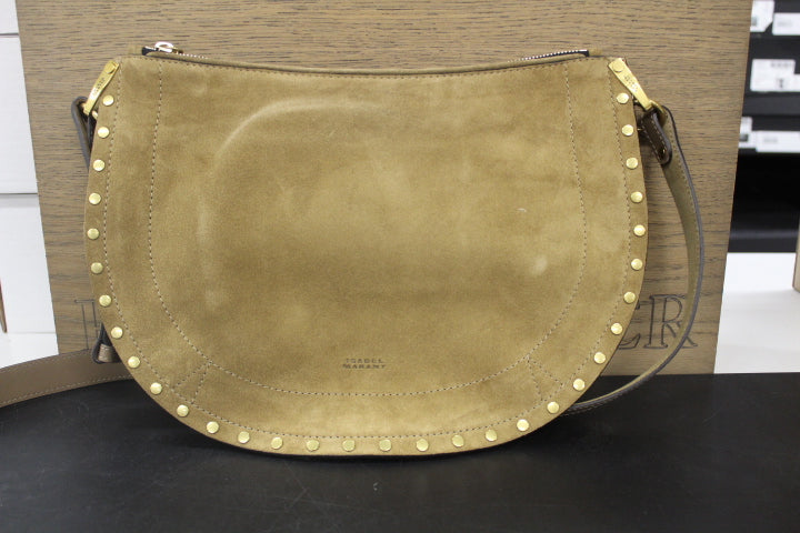 ISABEL MARANT OSKAN MOON SOFT ZIP TAUPE