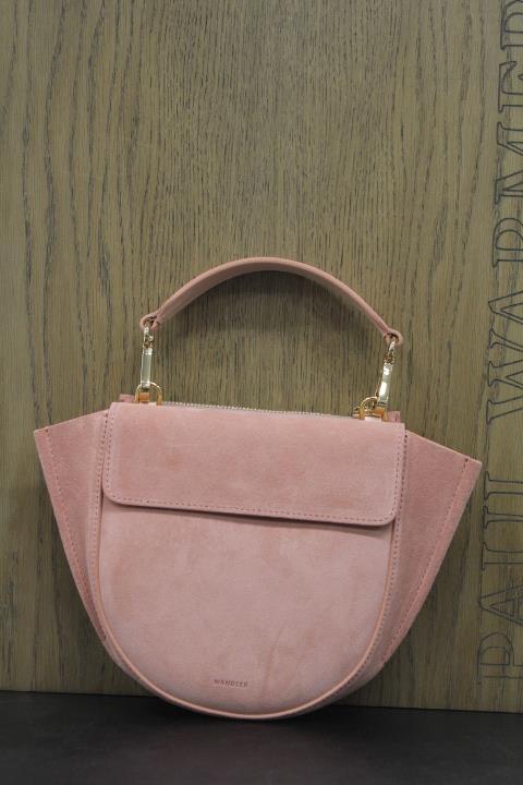WANDLER HORTENSIA MINI APRICOT SUEDE