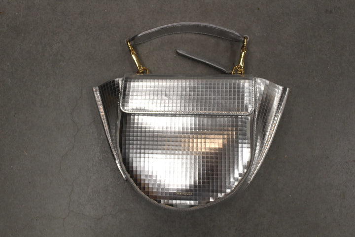 WANDLER HORTENSIA MINI BAG DISCO SILVER