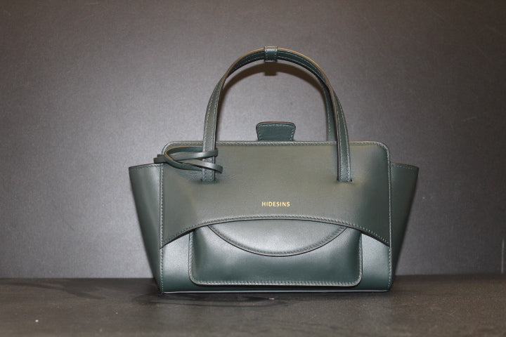 HIDESINS BAG FLAP S DARK GREEN