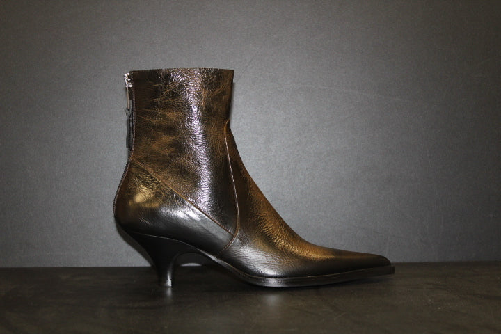 ELENA IACHI SHARP BOOTIE VINTAGE BROWN