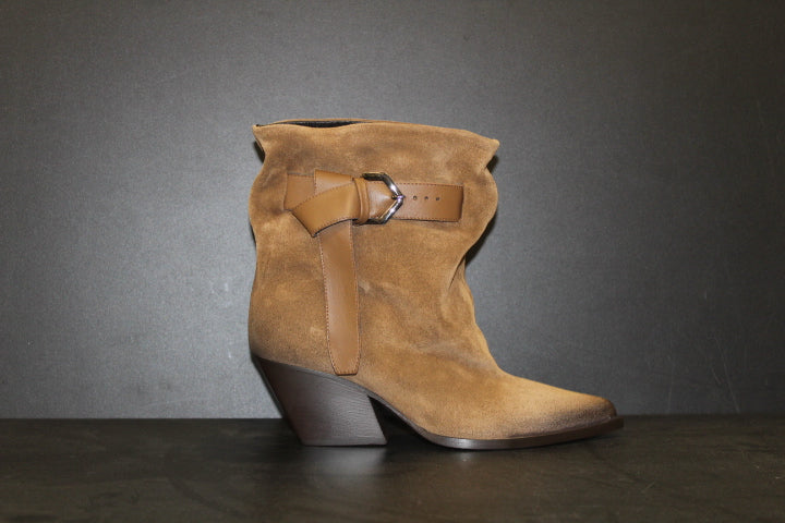 ELENA IACHI SHORT BOOT KNOT TAN