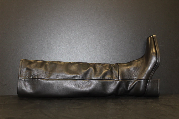ELENA IACHI LONG BOOT SQUARE BLACK