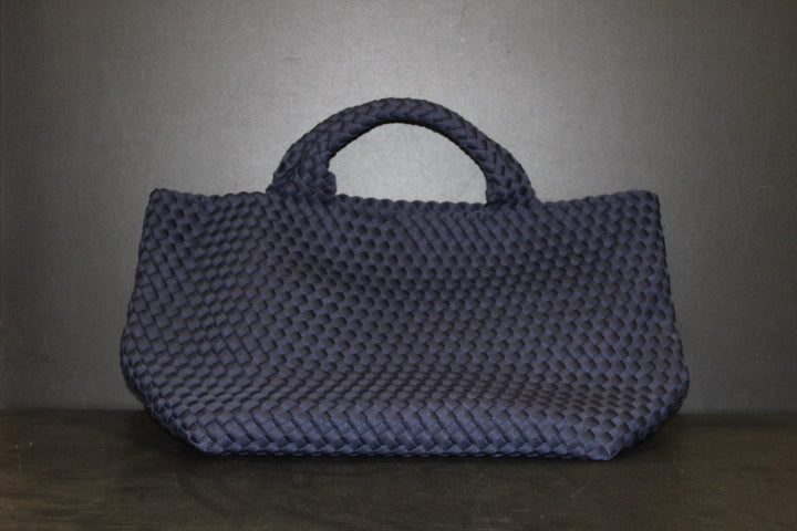 NAGHEDI ST BARTHS MEDIUM TOTE INK BLUE