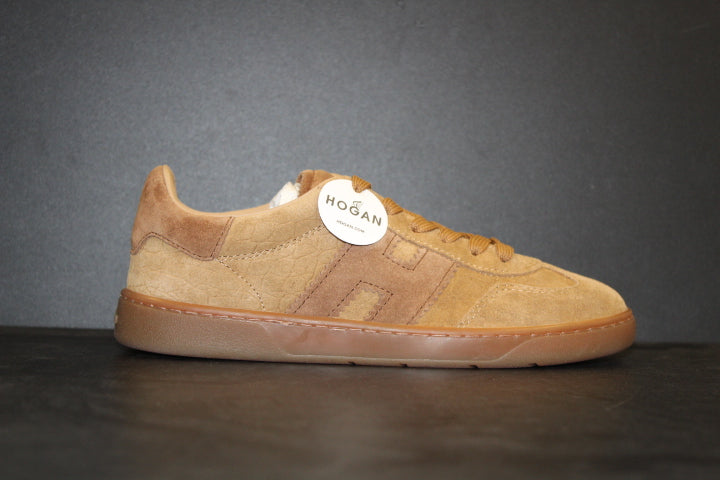 HOGAN COOL SNEAKER BROWN CROC SUEDE