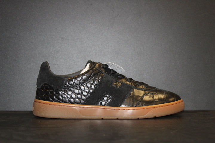 HOGAN COOL SNEAKER BLACK CROC