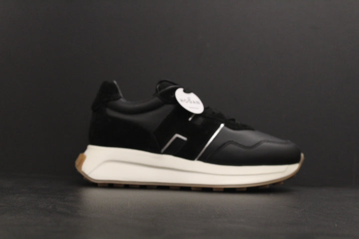 HOGAN H641 RUNNING BLACK LEATHER