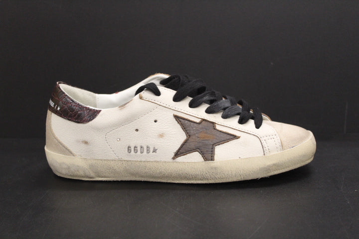 GOLDEN GOOSE SUPERSTAR CLASSIC WHITE/BEIGE/BROWN