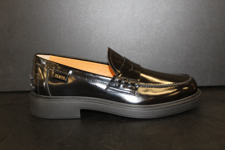 TOD'S LOAFER LEATHER BLACK