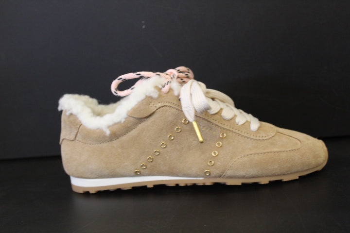NUBIKK BILLY LOU FUR OAK SUEDE