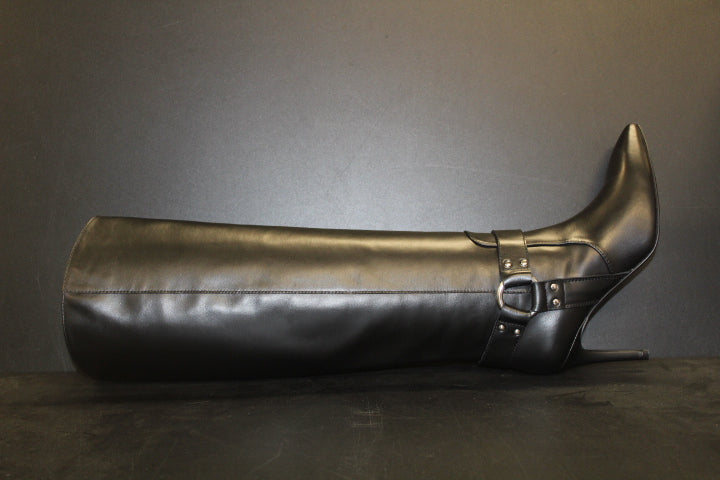 PAUL WARMER ARIZONA LONG BOOT BLACK