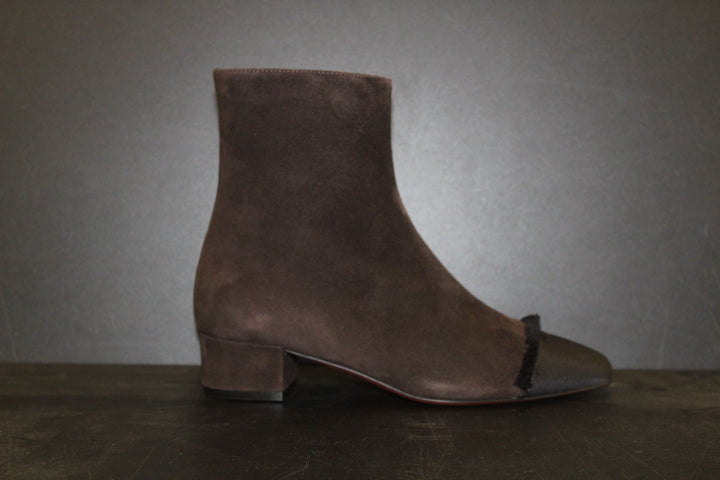 PAUL WARMER BOOTIE 60 TOECAP BROWN