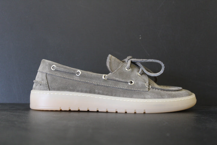POSA BOAT LOAFER MAN DRIZZLE SUEDE