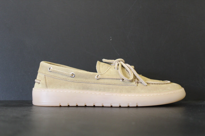POSA BOAT LOAFER MAN TAN SUEDE
