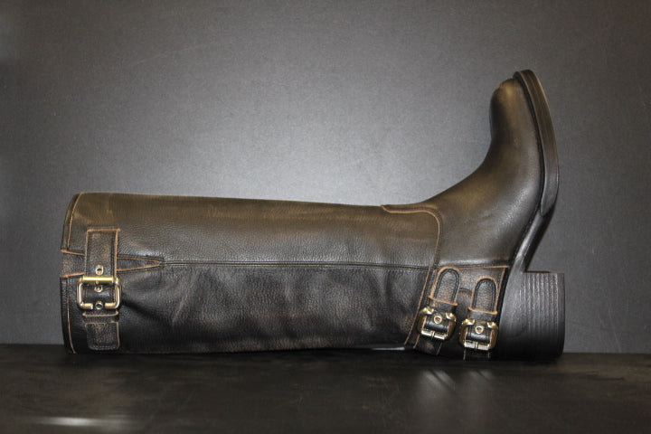 CHLOE DAKOTA LONG BIKER BOOT