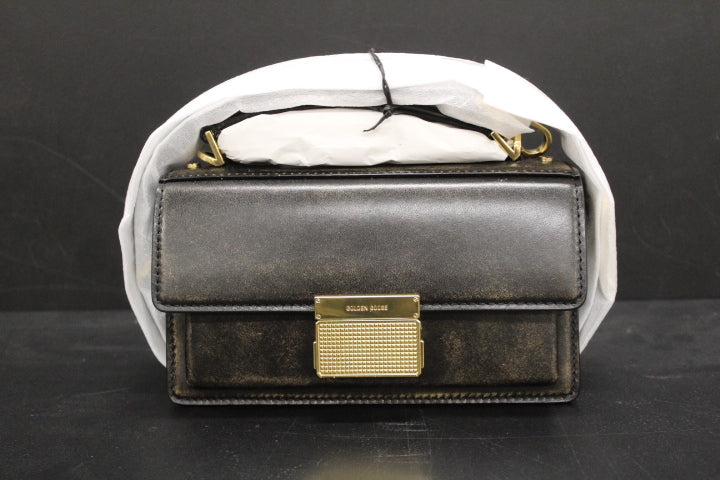 GOLDEN GOOSE VENEZIA SMALL BAG VINTAGE BLACK