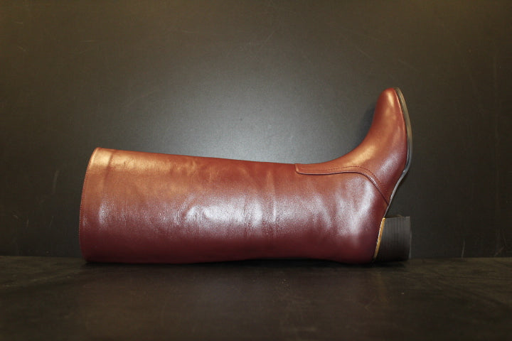 LOLA CRUZ LONG BOOT BURGUNDY