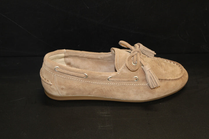 TORAL SHIMA BOAT SHOE BEIGE