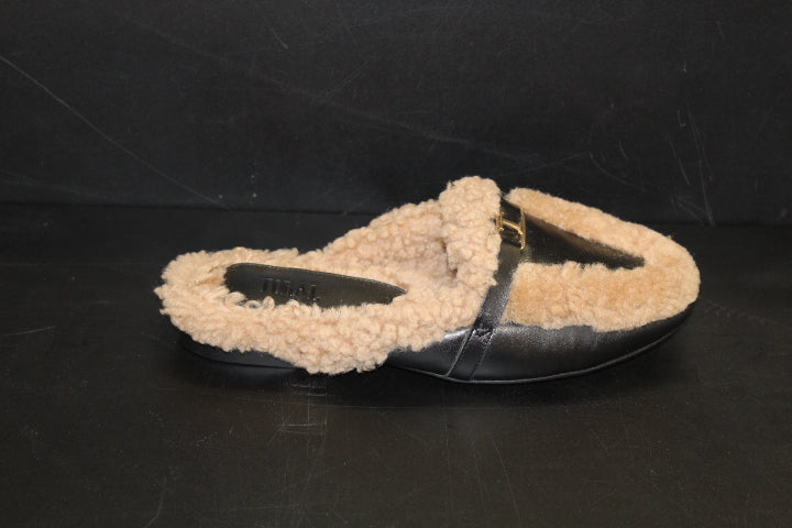 TORAL DAPHNE SLIDE BLACK BEIGE