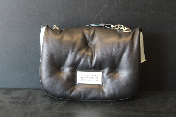 MAISON MARGIELA GLAM SLAM FLAP SMALL BLACK