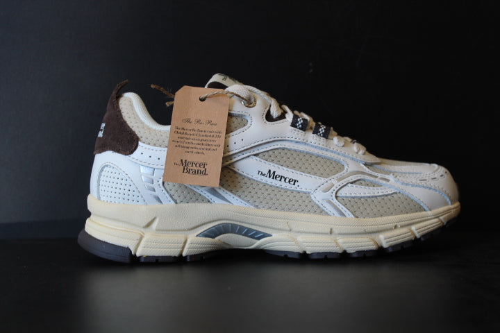 MERCER RE-RUN WHITE BROWN