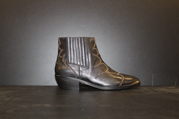 TORAL SONIA STUDS BOOTIE BLACK