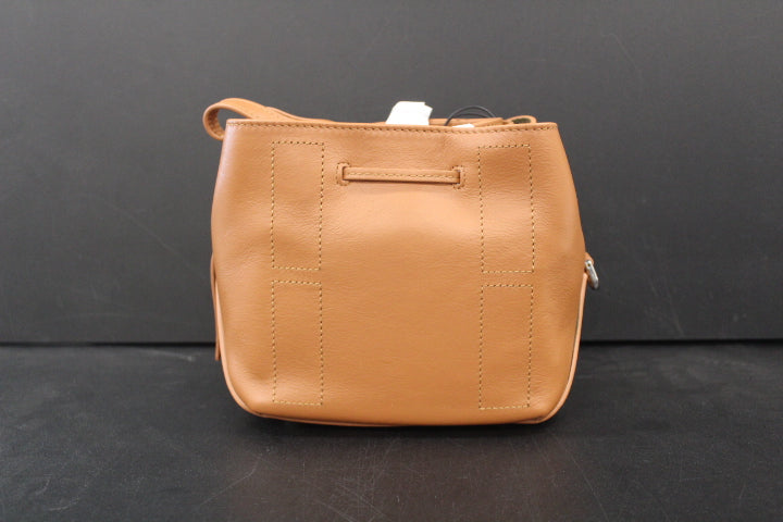 HOGAN HOCKET BUCKET BAG MINI COGNAC