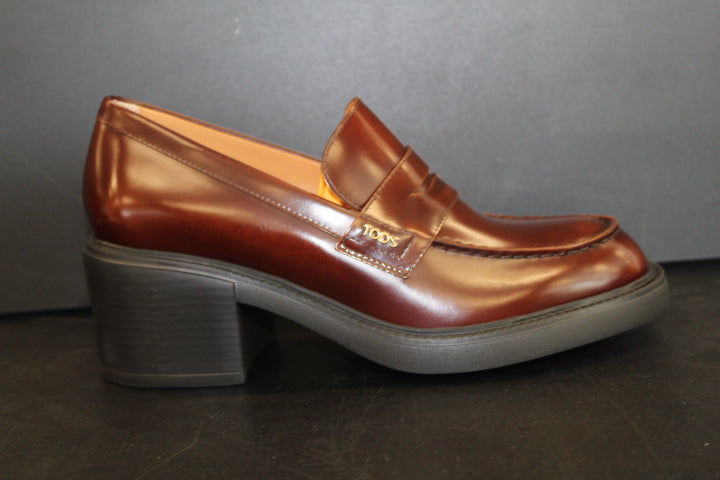 TOD'S LOAFER LEATHER BORDEAUX