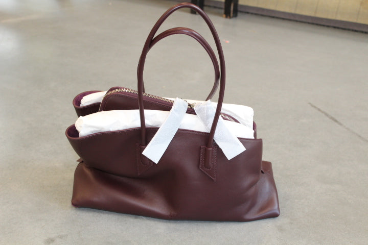 THE ATTICO PASSEGGIATA MEDIUM PLUM