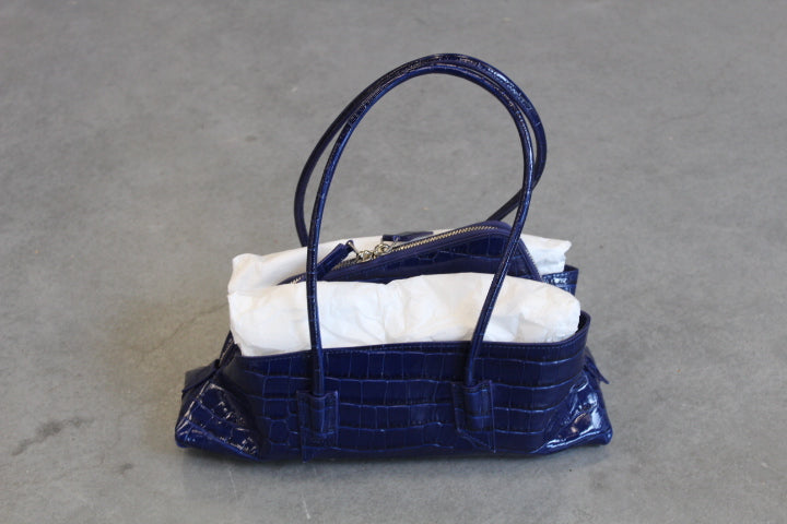 THE ATTICO PASSEGGIATA SMALL ELECTRIC BLU