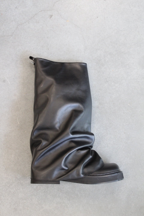THE ATTICO ROBIN COMBAT BLACK