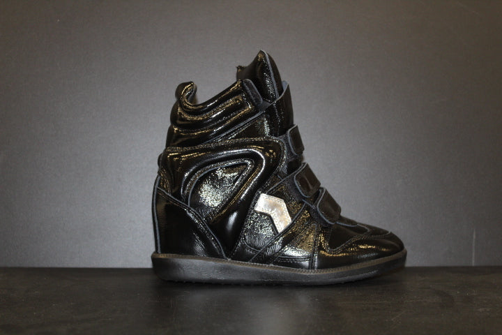 ISABEL MARANT BEKETT BLACK PATENT