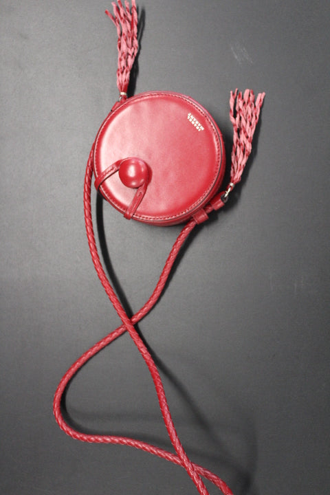 ISABEL MARANT HOUNA MINI BAG RED