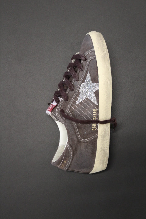 GOLDEN GOOSE SUPERSTAR BROWN ANTRACITE