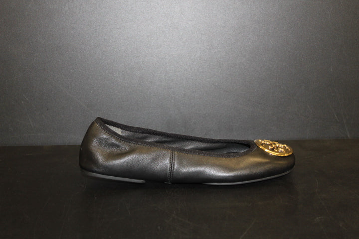TORY BURCH REVA TRAVEL BALLET BLACK