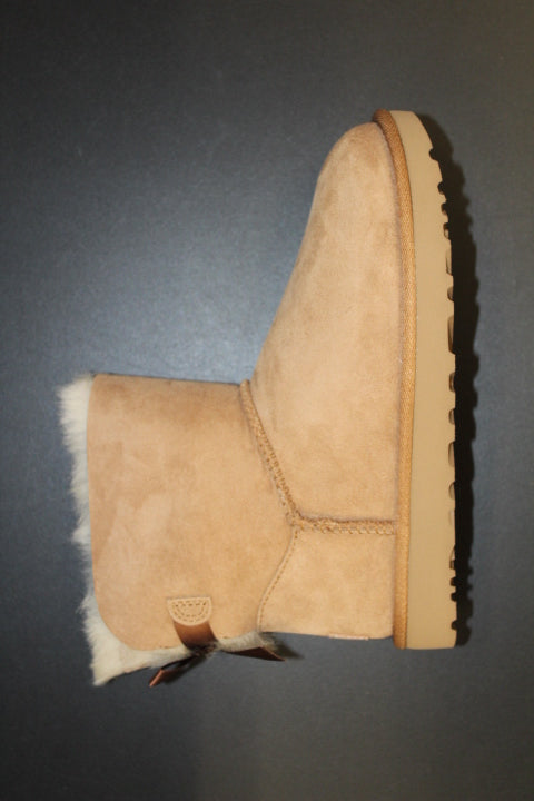 UGG MINI BAILEY BOW II CHESTNUT
