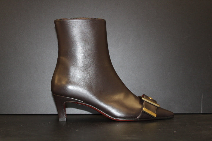 PAUL WARMER 90'S SQUARE BOOTIE BROWN