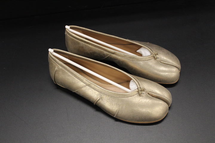 MAISON MARGIELA NEW TABI BALLERINA GOLD