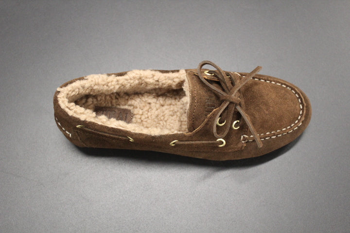 TORAL SHEEP MOCCASINE BROWN