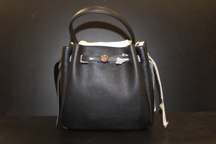 TORY BURCH ROMY BUCKET BAG BLACK